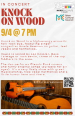 In Concert Knock on Wood Flyer 