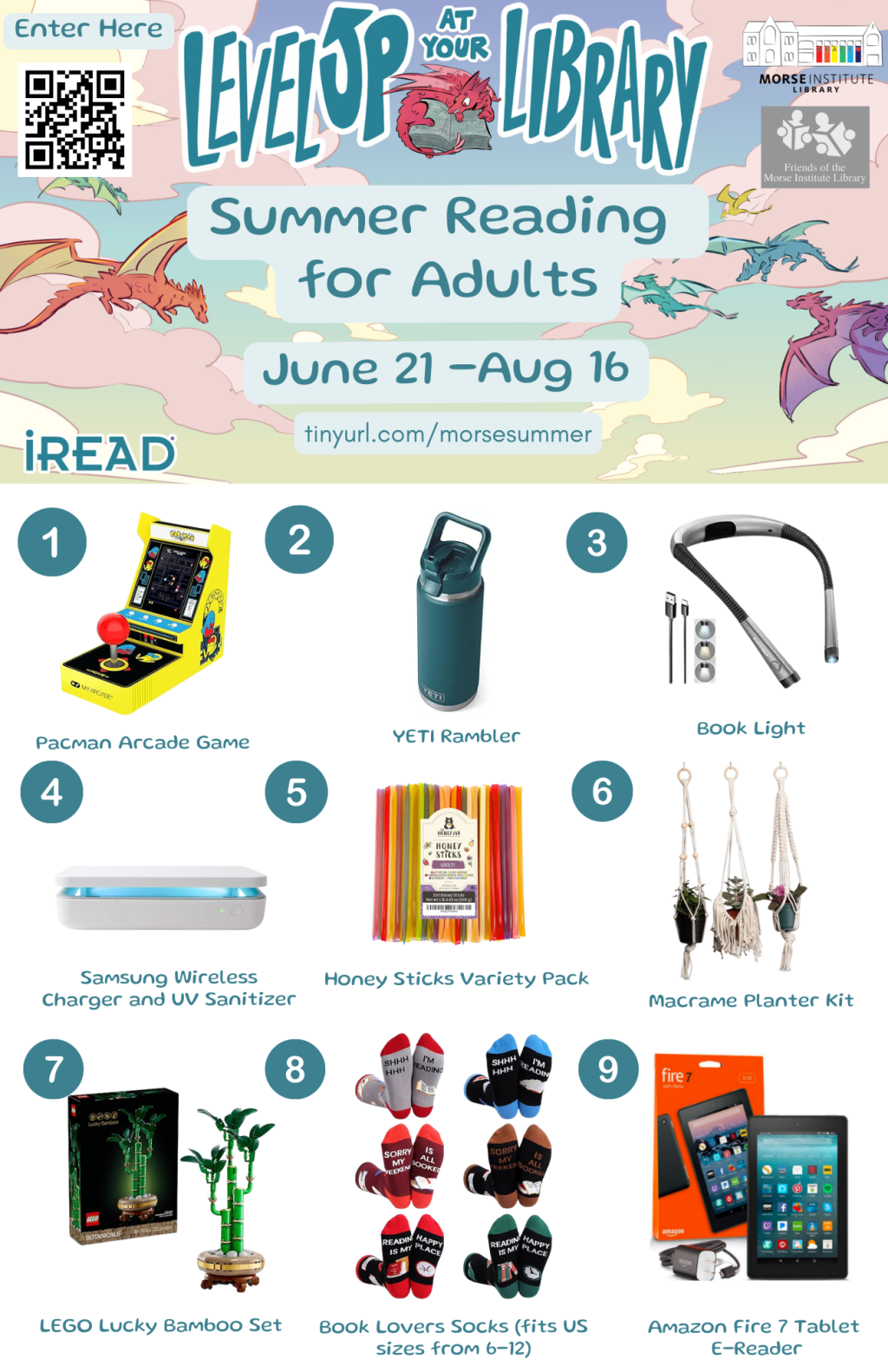 Saturday, June 21, 2025 | Summer Reading for Adults | Natick Libraries