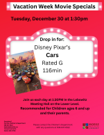 Vacation Week Movie Cars
