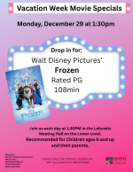 Vacation Movie Frozen