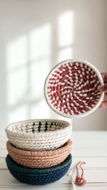 Coiled trinket bowl