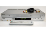 VHS DVD Player with remote control