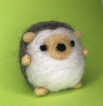 Pop Up Art School - Felted Friends - Hedgehog - Program for teens November 19th 2025.