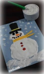 Afterschool Craft Puff Painting