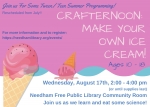 Rescheduled Make Your Own Ice Cream Crafternoon - August 2022