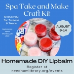 Spa Take and Make Craft Kit - for Tweens and Teens - DIY Lipbalm