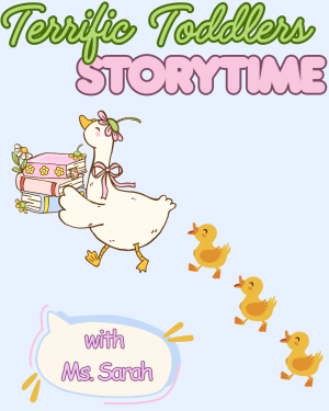 Terrific Toddlers Storytime with Ms. Sarah image