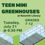Teen Mini Greenhouses