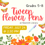 Tween Flower Pens 