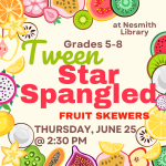 Tween Star Spangled Fruit Skewers 