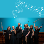 picture of six musicians holding flutes