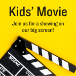 yellow background with clapperboard