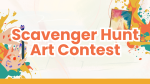 scav hunt art contest