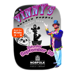 Mr. Vinny's shadow puppet show ad.
