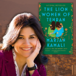 Marjan Kamali with book