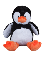 A stuffed animal penguin.