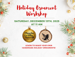Flyer for Ornament Workshop