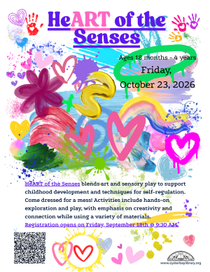 HeART of the Senses (Ages 18 months -4yrs)