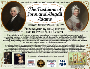 Federalist Fathers and Republican Mothers: The Fashions of John and Abigail Adams image