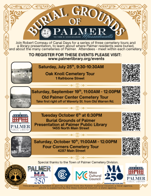 Old Palmer Center Cemetery Tour image
