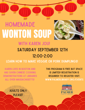 Homemade Wonton Soup with Karen Jou image