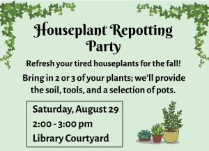 Houseplant Repotting Party image