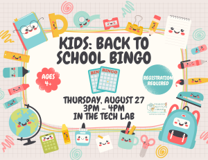 Kids: Back-to-School Bingo image