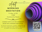 Adult Morning Meditation.