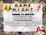 Family Game Night.