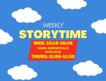 storytime weekly flier.