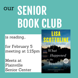 02/05/2025 | Senior Book Club | Plainville Public Library