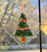 Fused Glass Ornament