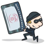 identity theft image robber