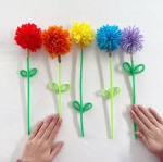 Pom-Pom Flowers