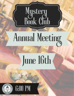 Mystery Book Club Annual Meeting 2026