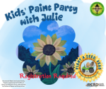 Kids Paint Party with Julie July 6 3:30pm