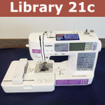 Library 21c Embroidery Machine