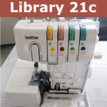 Library 21c Serger Sewing Machine