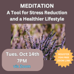 meditation as a tool for stress reduction