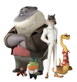 A animated movie about villains becoming heroes