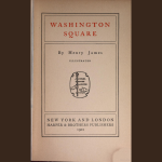 Washington Square by Henry James