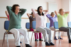 Chair Yoga image
