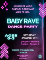 Baby Rave Flyer.