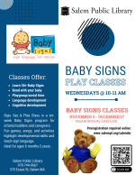 Baby Signs Fall 2025.