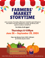 farmer's market poster.