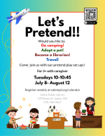 lets pretend poster.