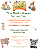 little gnomes poster.