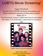 LGBTQ Movie Event - Love, Simon