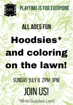 Coloring and hoodsies 7/6