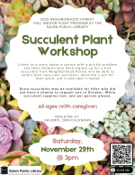 succulent workshop.